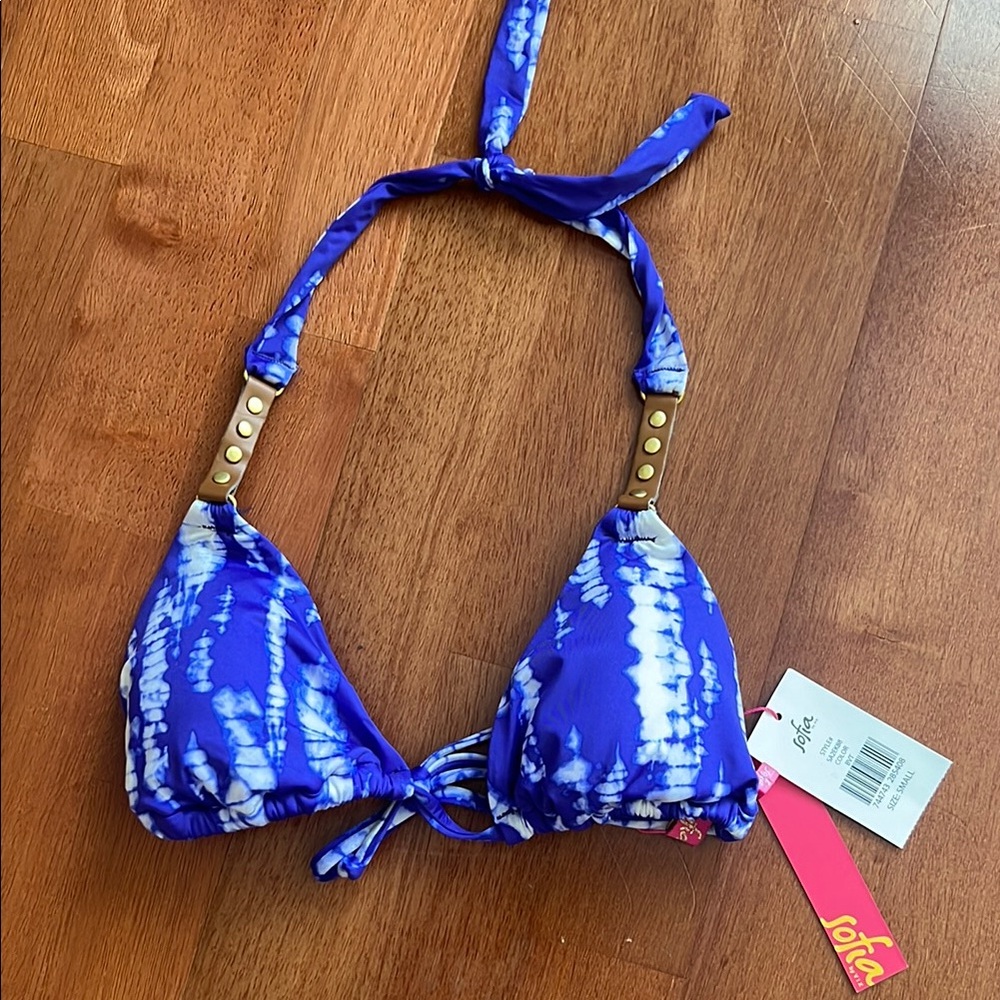VIX TIE DYE BIKINI TOP - Picture 7 of 7